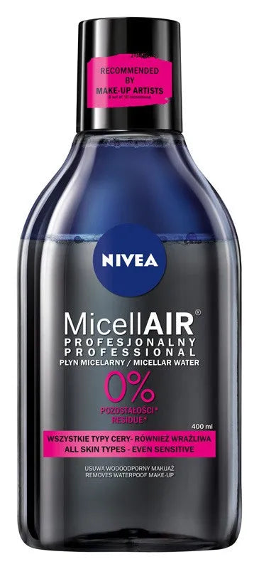 Nivea Micell Air Skin Breathe Micellar Two-Phase Makeup Remover with Black Tea 400ml - Kosmetika