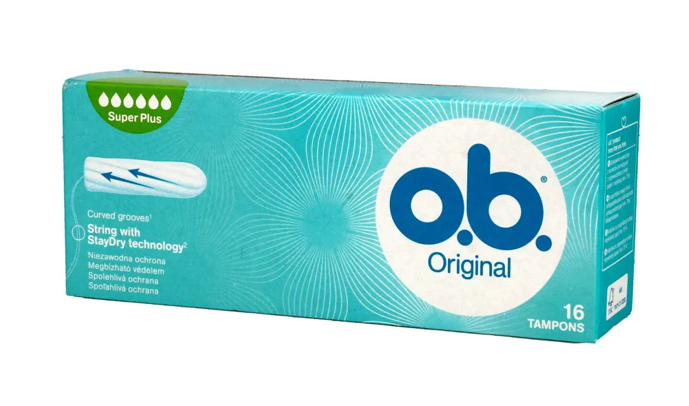 O.B. Original Super Plus Tamponai 1op.-16 vnt. - Kosmetika