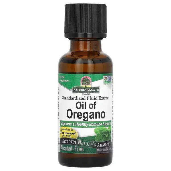 Oil of Oregano Extract - 30 ml - Nature’s Answer - Papildai
