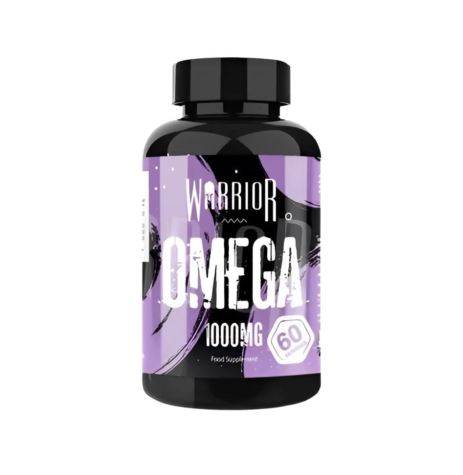 Omega 1000mg - 60 softgels - Warrior - Sporto papildai