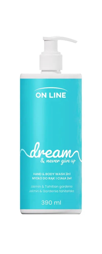 ON LINE Emocijos Rankų ir Kūno Muilas 2in1 Svajonė 390 ml - Kosmetika