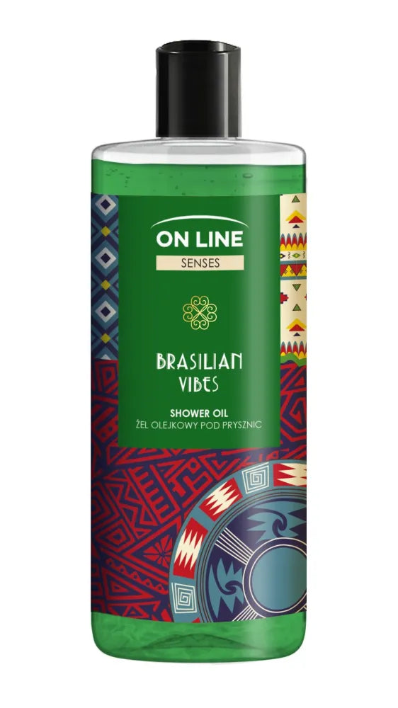 ON LINE Senses dušo gelis - Brazilijos vibracijos 500 ml - Kosmetika