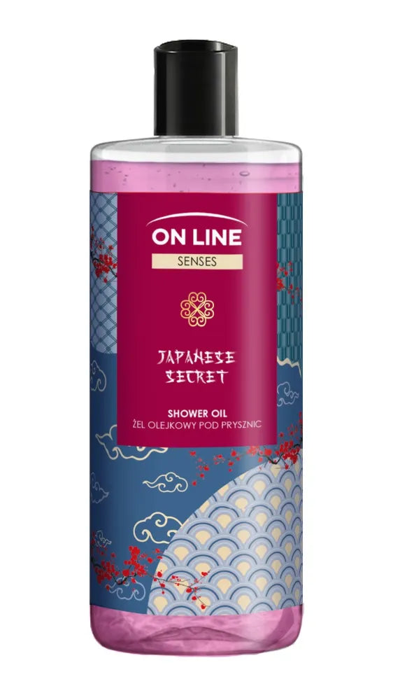ON LINE Senses Shower Gel - Japonų paslaptis 500 ml - Kosmetika