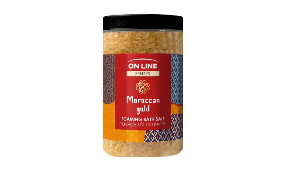 ON LINE Senses vonios druska - Maroko auksas 480 g - Kosmetika