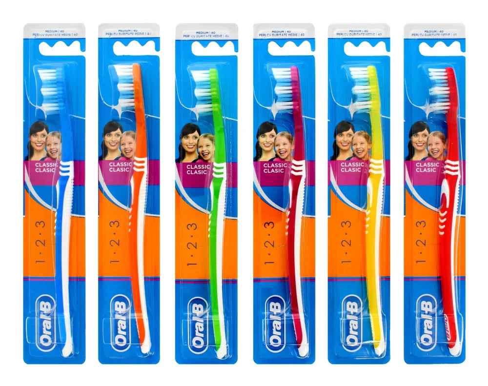 ORAL-B CLASSIK 40 VIDUTINIS - Kosmetika