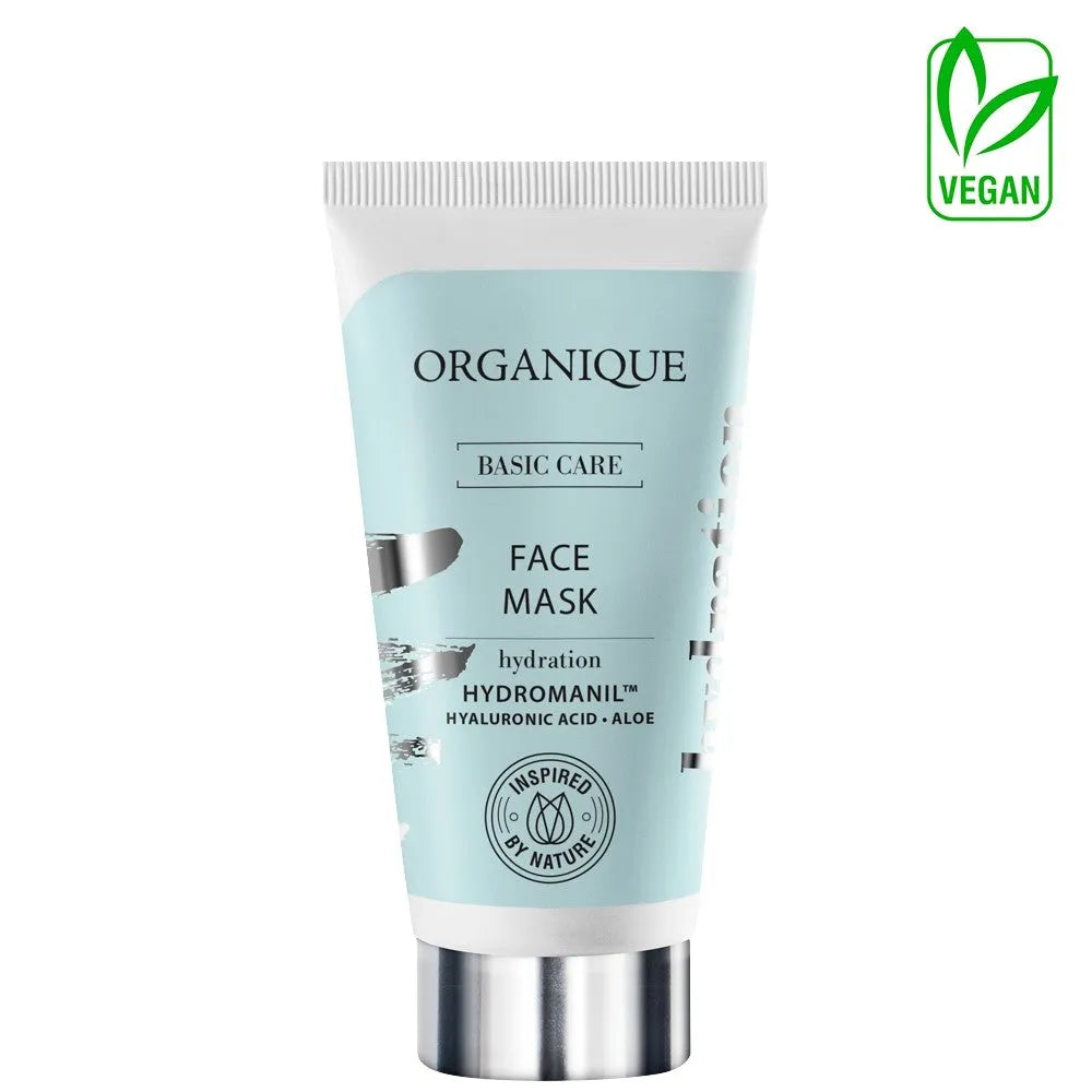 ORGANIQUE Basic Care Drėkinamoji Veido Kaukė 50ml - Kosmetika