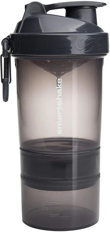 Original2Go Gunsmoke Black - 600 ml - SmartShake - Sporto papildai
