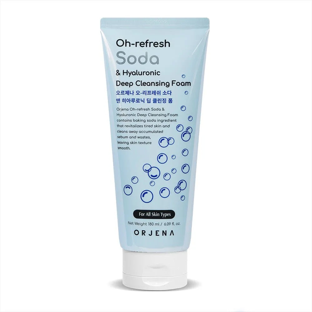 ORJENA face wash foam OH-REFRESH SODA & HYALURONIC - Kosmetika