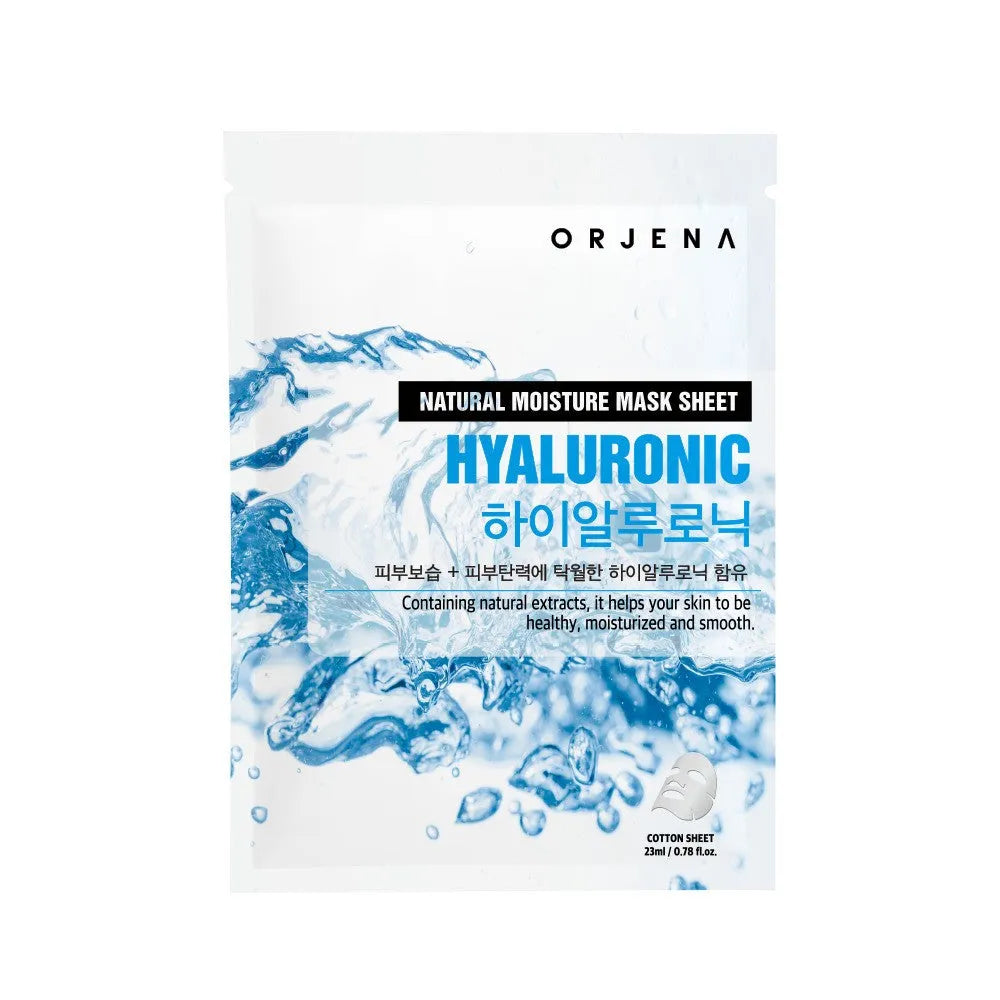 ORJENA hyaluronic acid sheet mask - Kosmetika