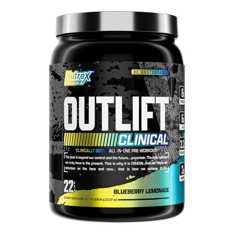 OutLift Clinical Blueberry Lemonade - 640g - Nutrex - Sporto papildai