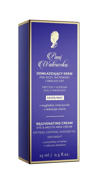 PANI WALEWSKA Atjaunojantis kremas po akimis lūpoms - 15 ml - Kosmetika