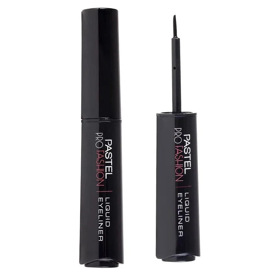 PASTEL Pro Fashion Liquid Eyeliner skystas juodas 4.62ml - Kosmetika