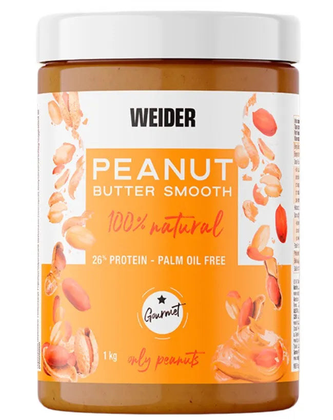 Peanut Butter Smooth - 1000g - Weider - Maistas