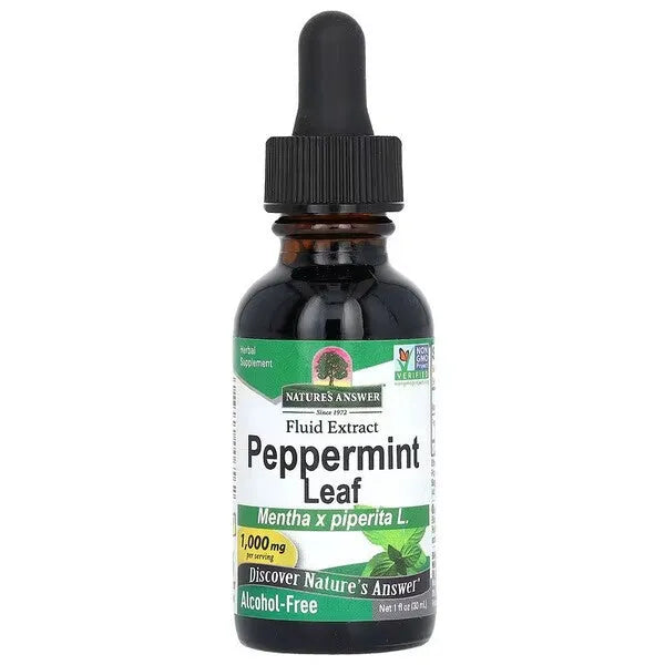 Peppermint Leaf 1000mg - 30 ml - Nature’s Answer - Papildai