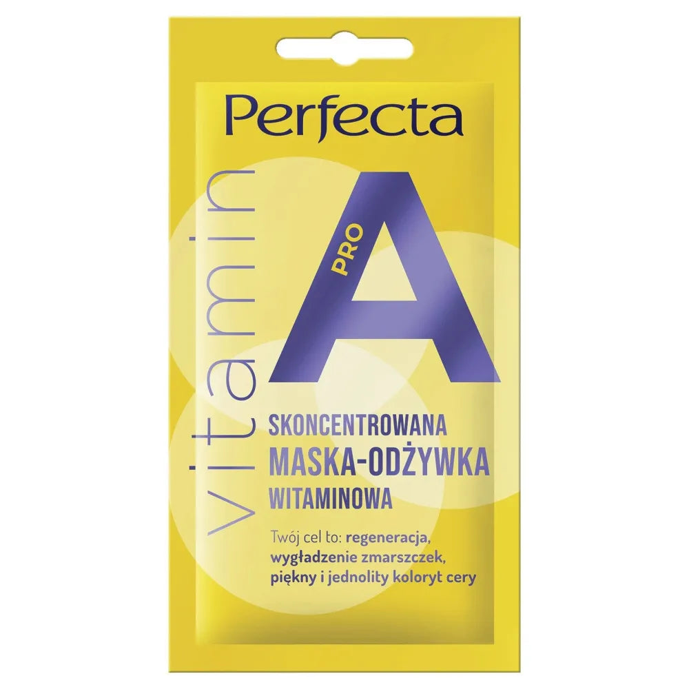 Perfecta Beauty Vitamin pro A Koncentruota Vitaminų Kaukė-Kondicionierius 8ml - Kosmetika