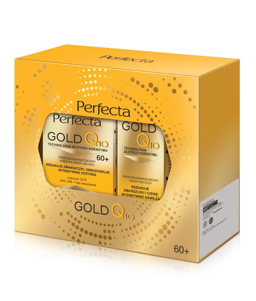 PERFECTA Gold Q10 dovanų rinkinys (60+ dienos ir nakties kremas + akių kremas) - Kosmetika