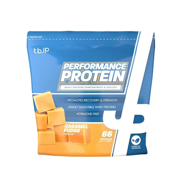 Performance Protein Coffee Caramel - 2000g - Trained by JP - Sporto papildai