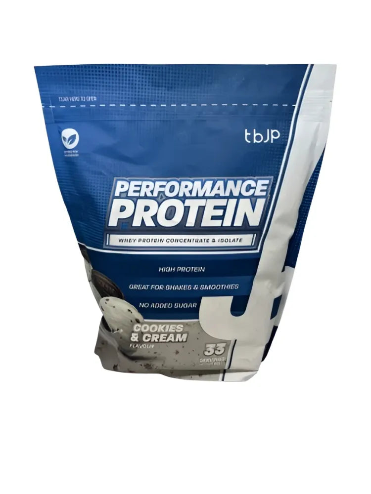 Performance Protein Cookies & Cream - 1000g - Trained by JP - Sporto papildai