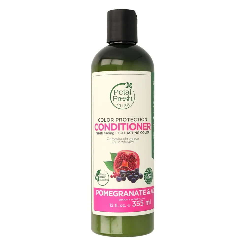 PETAL FRESH Plaukų kondicionierius spalvos apsaugai su granatu ir acai uogomis 355 ml - Kosmetika
