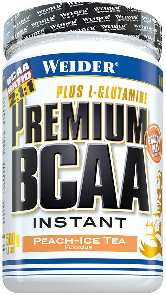 Premium BCAA Sunny Orange - 500g - Weider - Sporto papildai