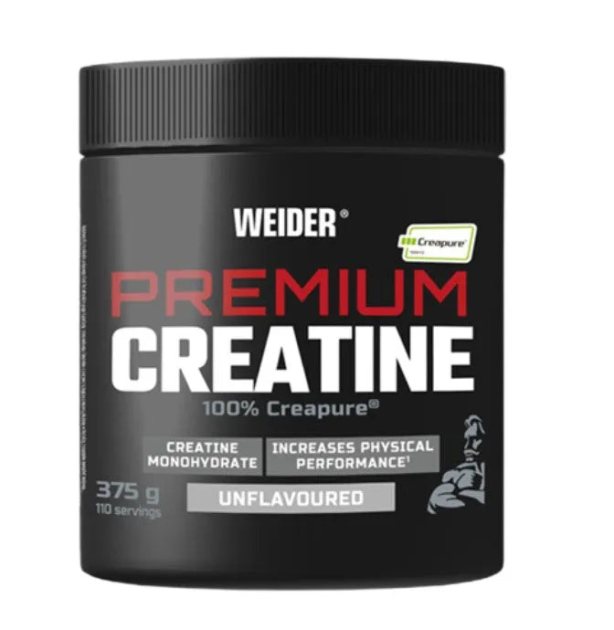 Premium Creatine Unflavoured - 375g - Weider - Sporto papildai