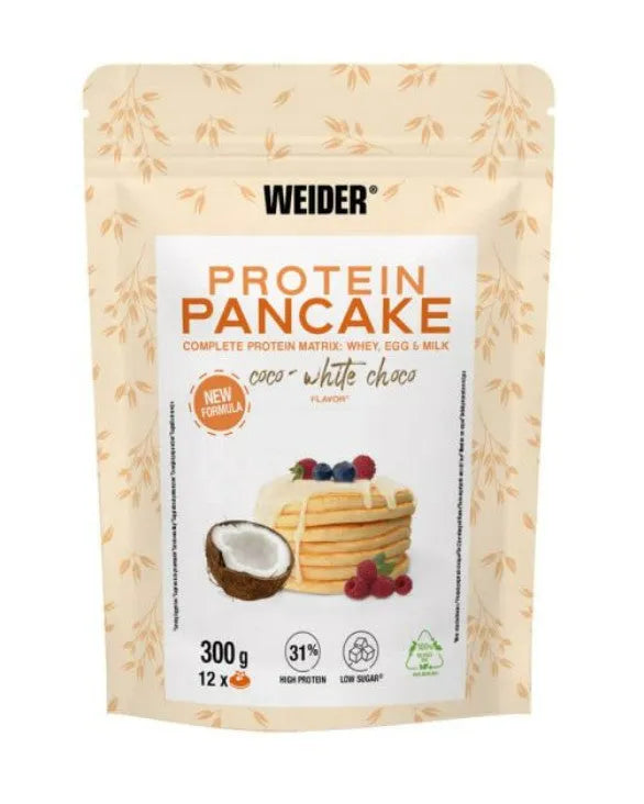Protein Pancake Coco-White Choco - 300g - Weider - Maistas