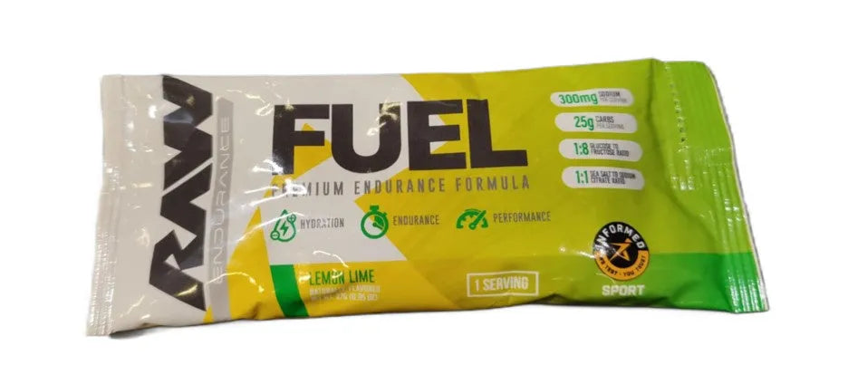 Raw Fuel Lemon Lime - 27g (1 serving) - Nutrition - Sporto papildai