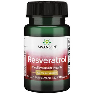 Resveratrol - 100 mg - N30 - Swanson - Papildai