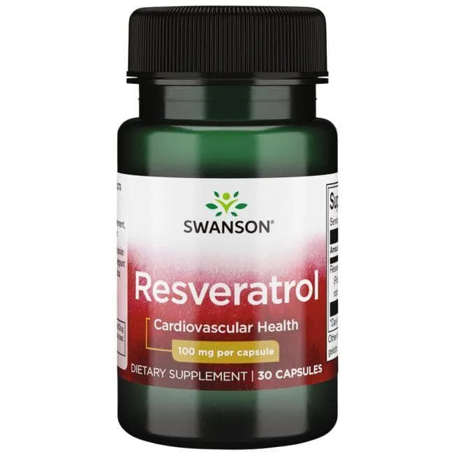 Resveratrol - 100 mg - N30 - Swanson - Papildai