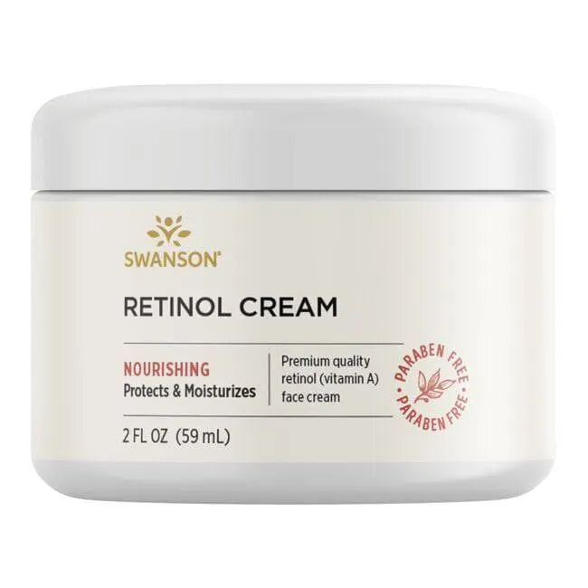 Retinol Cream - Retinolio veido kremas - 59 ml - Swanson - Kosmetika