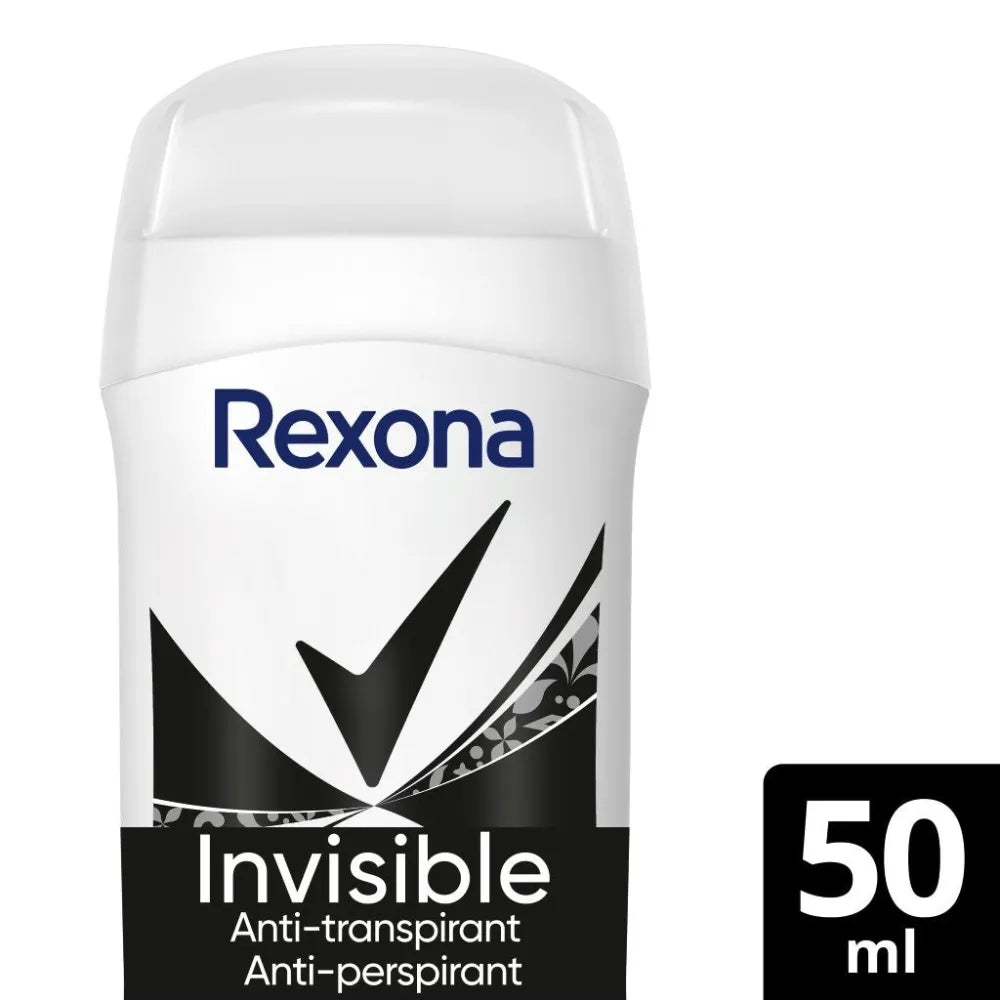 REXONA Invisible Women’s Anti-Perspirant Deodorant Stick 50 ml - Kosmetika