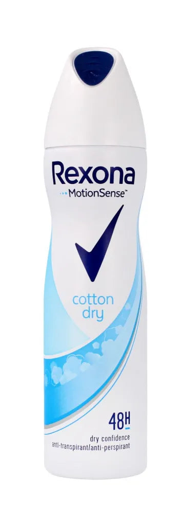 Rexona Motion Sense Woman Deodorant spray Medvilnės Sausas 150ml - Kosmetika