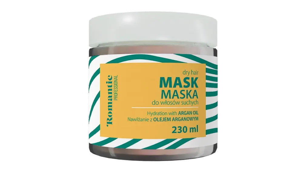 ROMANTIC Professional plaukų kaukė - Argan 230 ml - Kosmetika