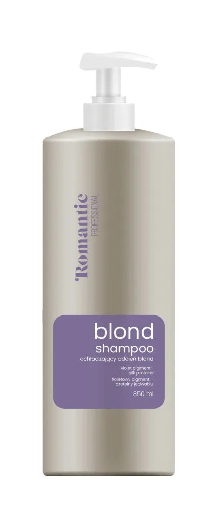 ROMANTIC Shampoo for Blonde Hair 850ml - Kosmetika