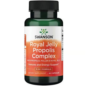 Royal Jelly Propolis Complex - N60 - Bičių pienelis su propoliu - Swanson - Papildai