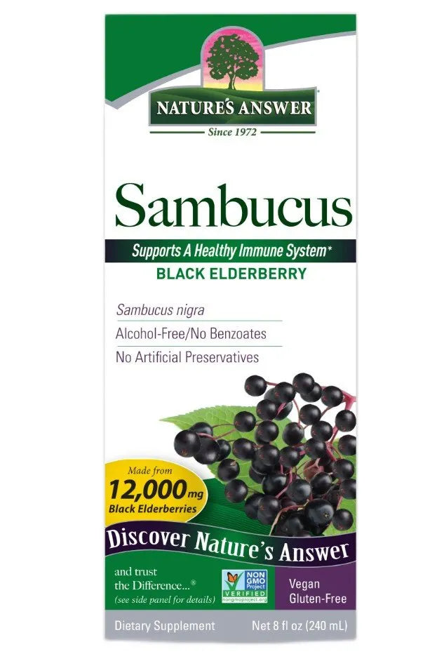 Sambucus - 240 ml - Nature’s Answer - Papildai