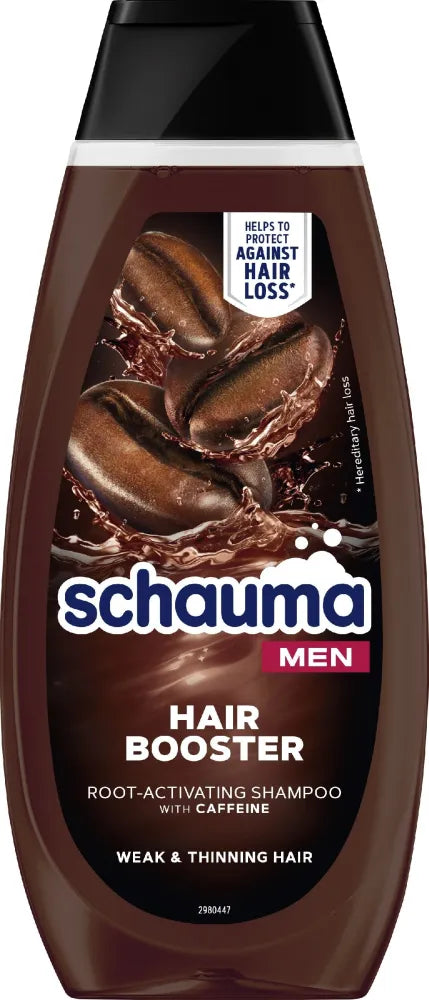 SCHAUMA Men šampūnas silpniems plaukams Plaukų stipriklis 400 ml - Kosmetika