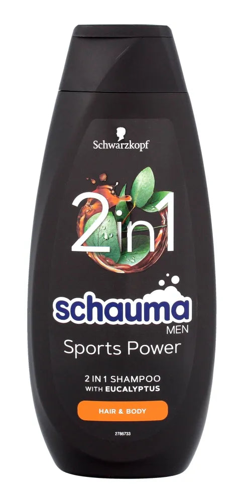 Schwarzkopf Schauma Sports For Men plaukų šampūnas 400 ml - Kosmetika