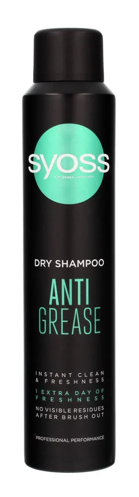 Schwarzkopf Syoss Anti-Greasse sausas šampūnas riebiems plaukams 200 ml - Kosmetika