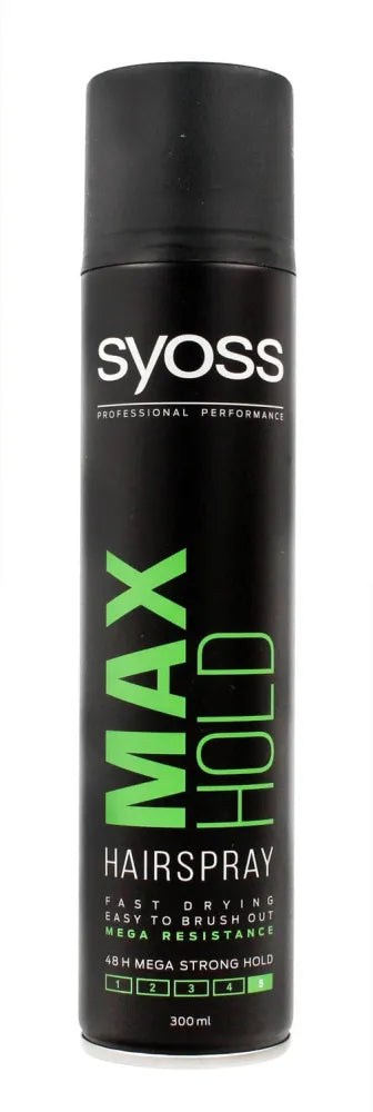 Schwarzkopf Syoss Max Hold Plaukų lakas 300 ml - Kosmetika