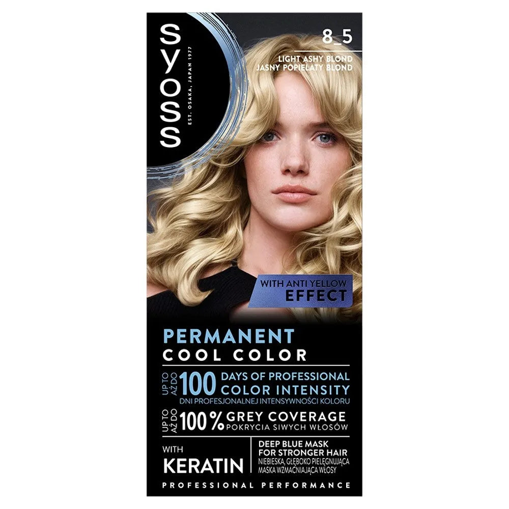 Schwarzkopf Syoss Plaukų dažai labai šviesiai blondinei Nr. 8-5 1 vnt. - Kosmetika