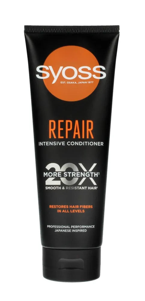 Schwarzkopf Syoss Repair atkuriamasis kondicionierius pažeistiems plaukams 250 ml - Kosmetika
