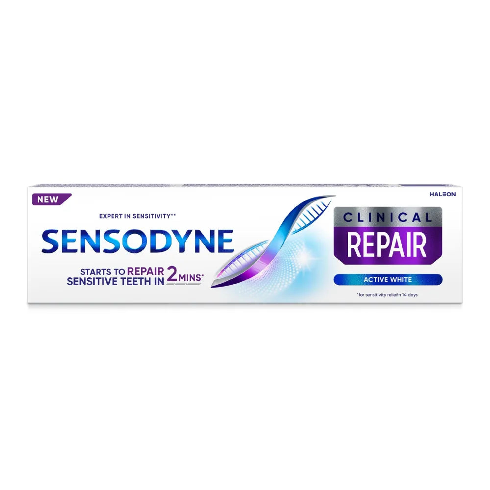 SENSODYNE Clinical Repair Toothpaste Active White 75 ml. - Higiena