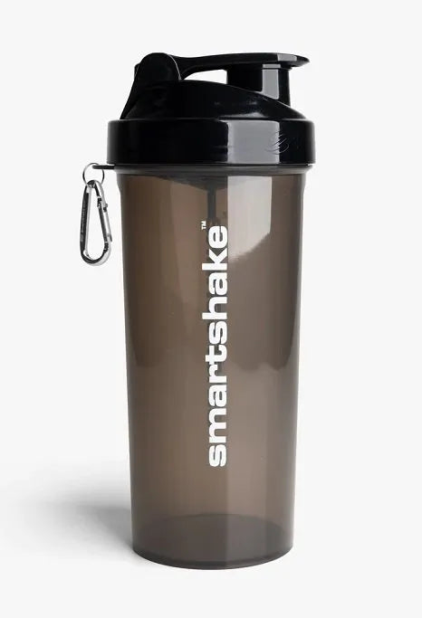 Shaker Lite Series Glossy Black - 1000 ml - SmartShake - Sporto papildai