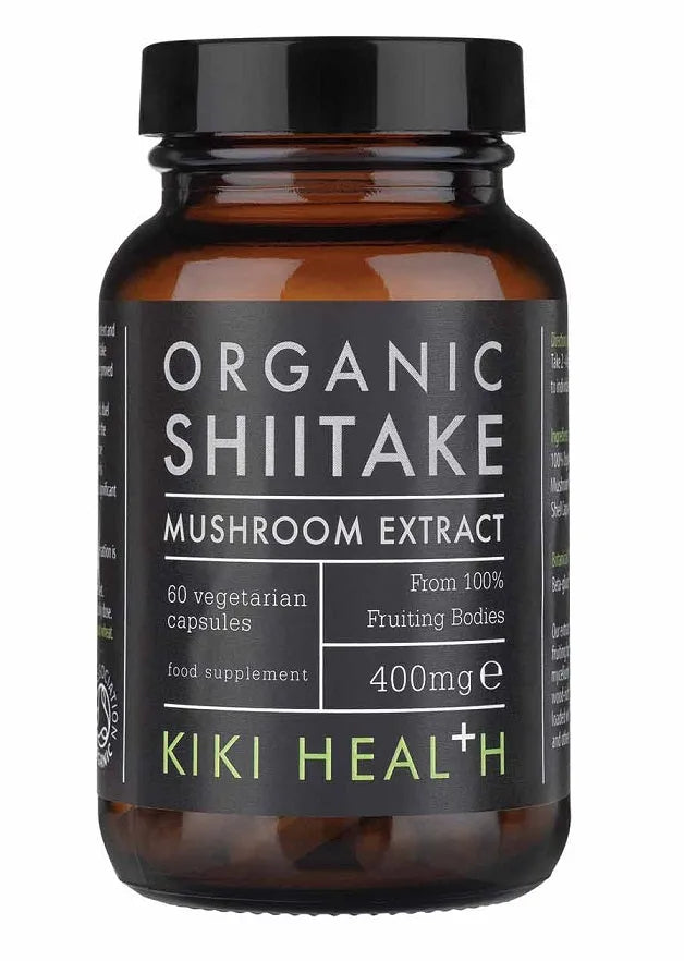 Shiitake Extract 400mg - 60 vcaps - KIKI Health - Papildai