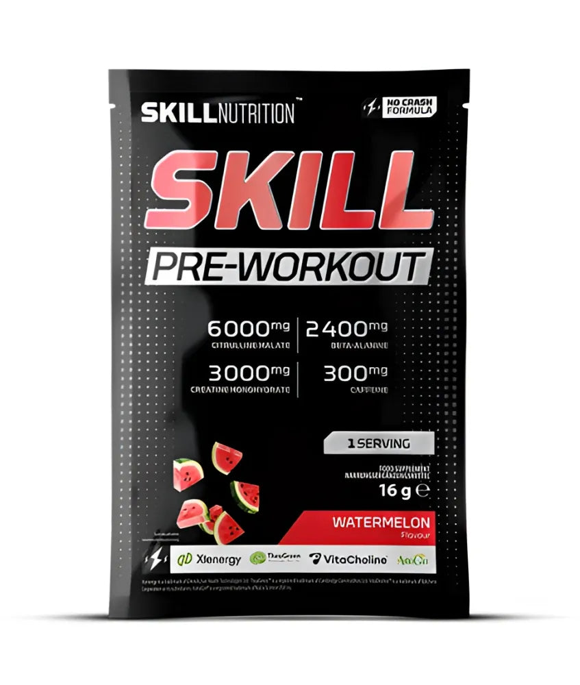 Skill Pre-Workout Watermelon - 16g (1 serving) - Nutrition - Sporto papildai