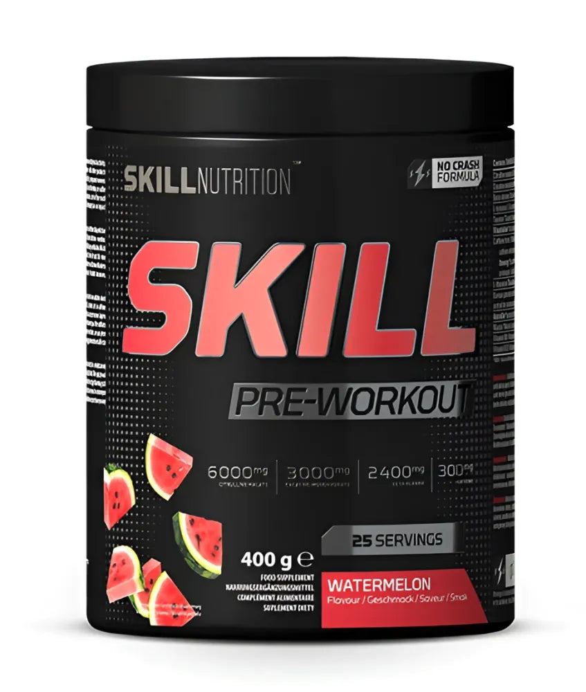 Skill Pre-Workout Watermelon - 400g - Nutrition - Sporto papildai
