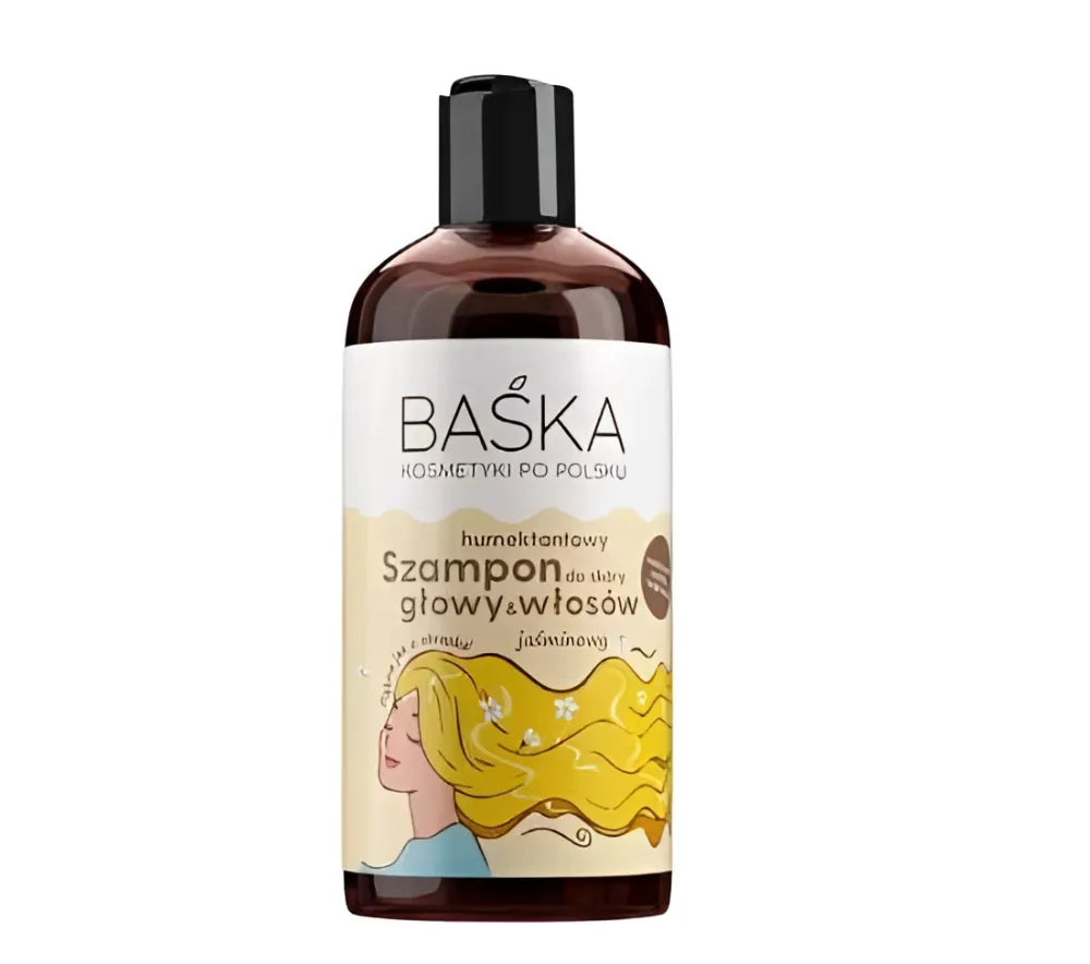 SOLVERX Baśka Humectant šampūnas plaukams - Jazminai 500 ml - Kosmetika
