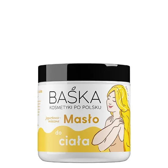 SOLVERX BAŚKA Jogurtinė-milkinė kūno sviestas 250ml - Kosmetika