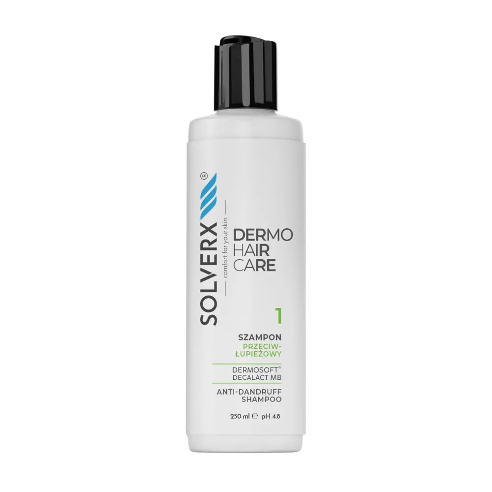 SOLVERX Dermo Hair Anti-dandruff shampoo 250 ml. - Kosmetika